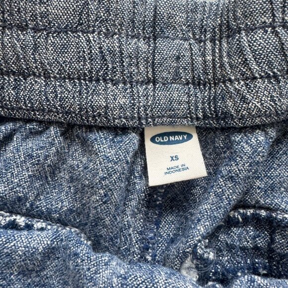 Old Navy Denim Soft Drawstring Shorts Women's XS - Picture 3 of 3